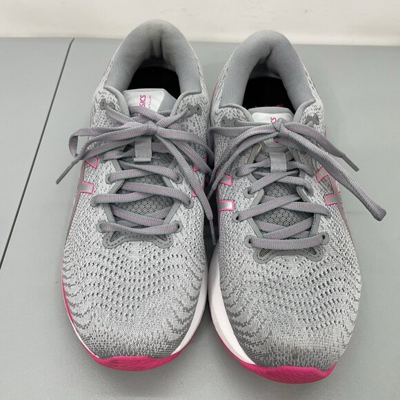 Asics Gel Cumulus 24 Sneakers Shoes Running Training Gray Pink Womens 8 - Picture 4 of 13